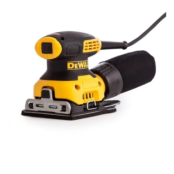 Lijadora De Palma Orbital 225w Dwe6411 Dewalt Color Amarillo