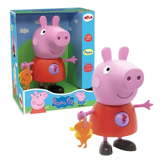 Figura Peppa Pig Con Actividades 24cm Universo Binario