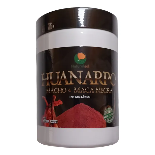 Huanarpo Macho Y Maca Negra 500gr Instantaneo Vigor