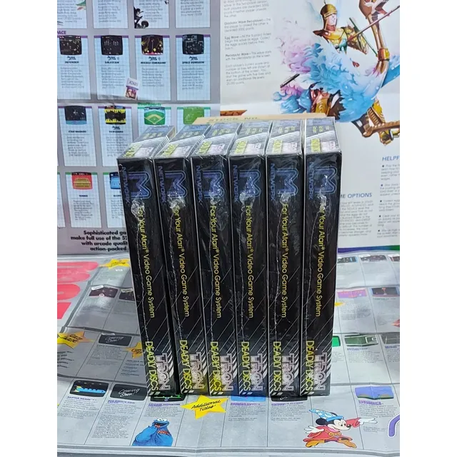 Juegos De Coleccion Para Atari 2600. Tron Deadly Disc 