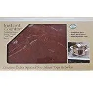 Encimera Instantanea Marca Counterart Rojo Red Marble
