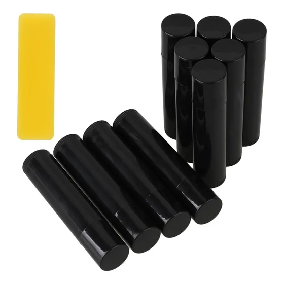Rdexp Envases De Plástico Vacíos Para Bálsamo Labial, 5 Ml, 