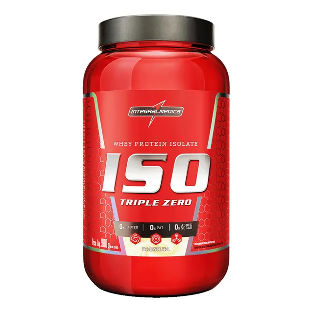 Whey Protein Iso Triple Zero Baunilha 900g Integralmédica