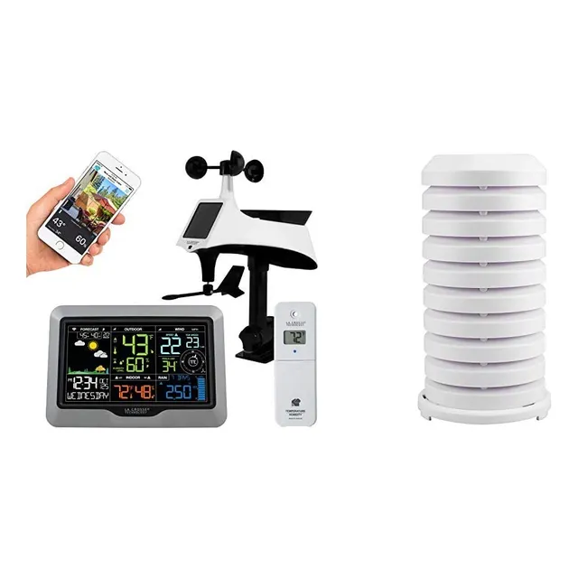 Crosse Technology V40a-pro-int Centro Meteorologico Wi-fi