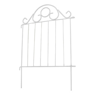 Cerca Jardim Mod Firenze 40 Cm Branco Cerca Jardim Mod Firenze 40 Cm Branco
