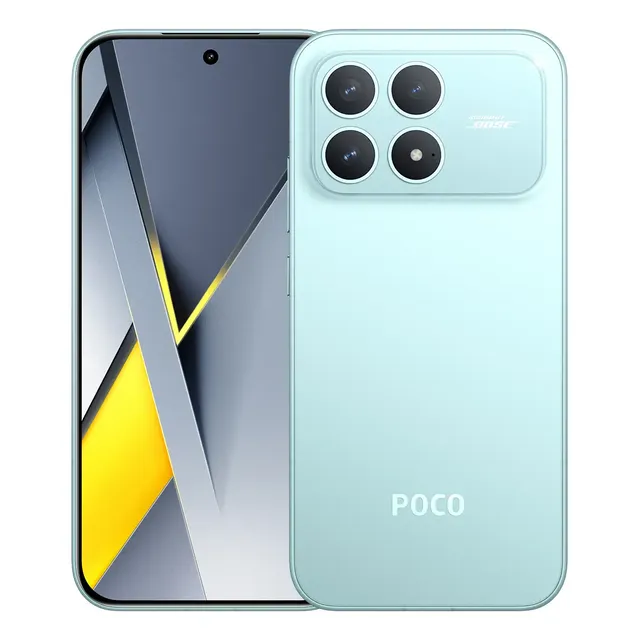 Celular Xiaomi Poco F8 Pro Dual Sim 512 Gb Azul 12 Gb Ram 6.59'' Amoled Snapdragon 8 Elite 50mp Con Ois 6210mah 100w Hypercharge