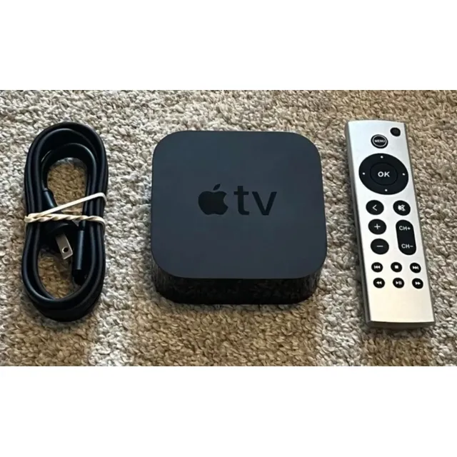 Apple Tv 4k A2169 2a Gen 64gb 2021 Control Genérico Como Nvo