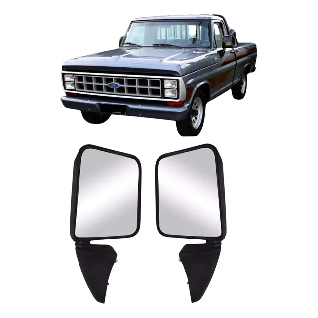 Par Retrovisor Ford F 1000 Fixo Ano 93/98 Cód 3302/3