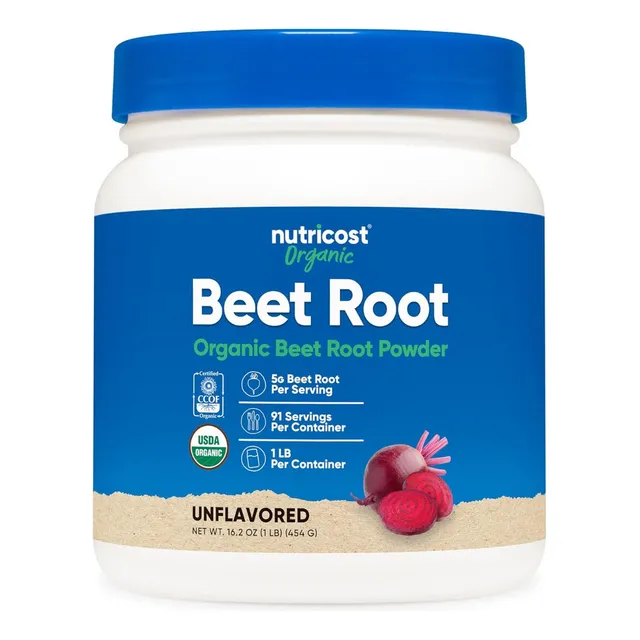 Raíz De Remolacha 5g Nutricost 454 Gr