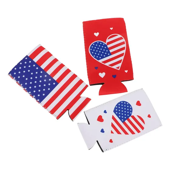 4 Fundas Para Refrigeradores De Latas Independence De 500 Ml