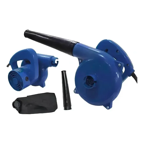 Sopladora De Aire Eléctrico Corriente Limpieza Color Azul