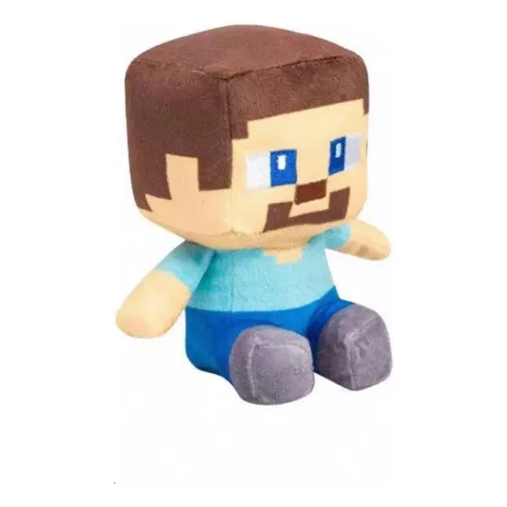Peluche Minecraft Bedrock Steve Creeper  Importado X1