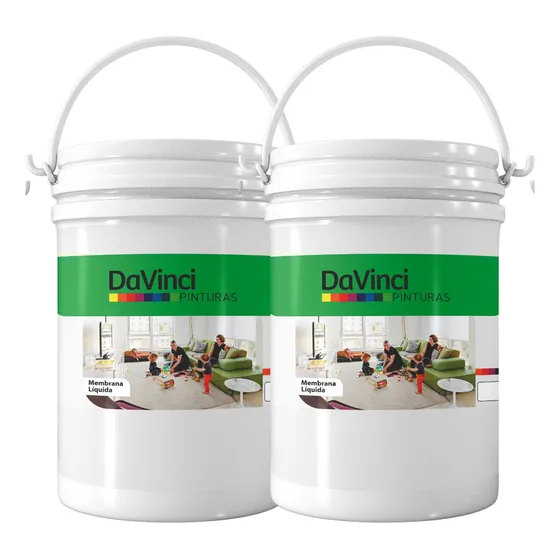 Membrana Líquida Da Vinci Techos Y Paredes 20+20kg + Regalo!