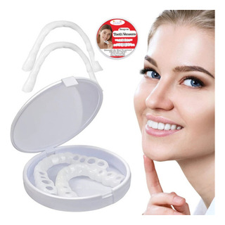 1 Par De Dentaduras Postizas Artificiales De Silicona 1 Par De Dentaduras Postizas Artificiales De Silicona