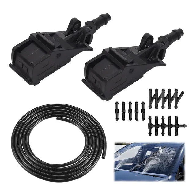 Kit Juego Manguera Y Para Chisgueteros Jetta Passat Pointer