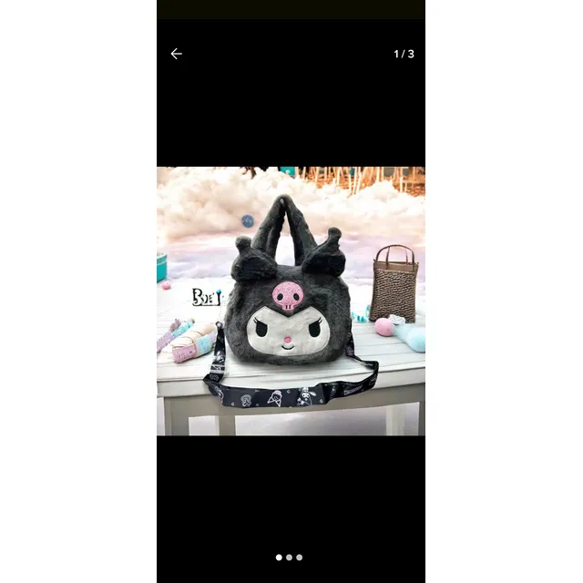 Bandoleros De Peluche Kuromi, My Melody, Stich, Cinamonroll