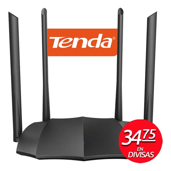 Router Inalámbrico Wifi 4 Antenas Doble Banda