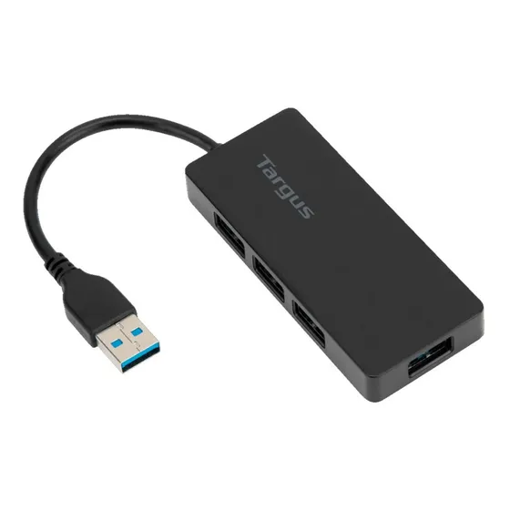 Hub Targus Usb 3.0 4 Puertos  5gbsps Speed 