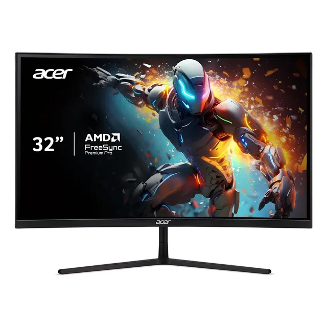 Monitor Gamer Acer Curvo Ei322qur 32 Wqhd 165hz 1ms Hdmi Dp