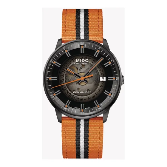 Correa Para Reloj Mido Commander Gradient Nylon 21mm Nueva
