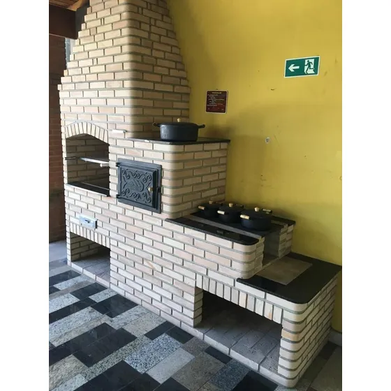 5 Projetos Churrasqueira Alvenaria, Forno, Fogão A Lenha