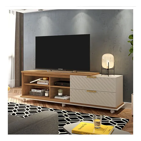 Rack Bancada Para Tv Até 55 Polegadas Harmony Caemmun