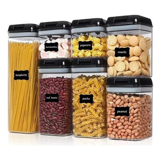 Organizador De Alimentos/especias/cereales/pastas 7 Piezas Organizador De Alimentos/especias/cereales/pastas 7 Piezas