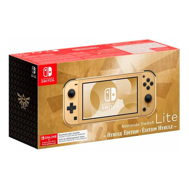 Consola Nintendo Switch Lite Zelda Hyrule Edition
