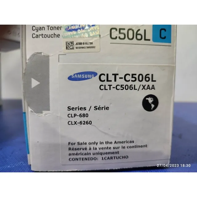 Última Edición Samsung K506l Clp680 Clx6260 Negro Caracas 