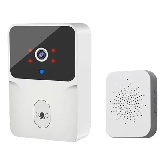 Timbre Inteligente Con Camara Y Intercomunicador Wifi