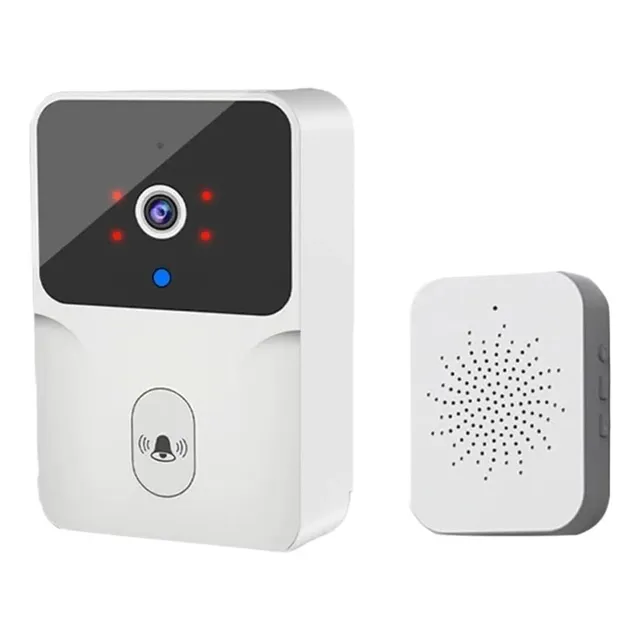 Timbre Inteligente Con Camara Y Intercomunicador Wifi