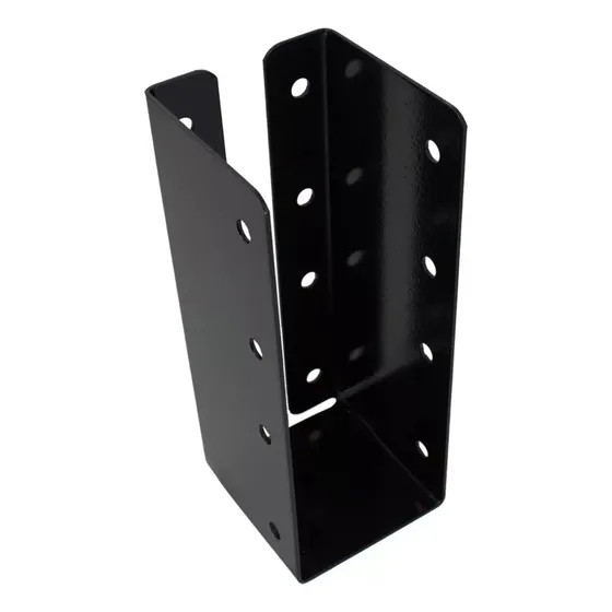 4pzas Caja Fijación Tirante Madera 3x8 Techo Entrepiso Techo
