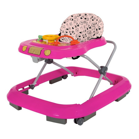 Andador De Bebe Safari Plus Rosa - Tutti Baby Andador De Bebe Safari Plus Rosa - Tutti Baby