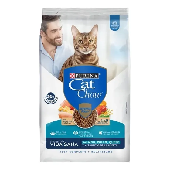 Cat Chow Alimento Para Gato Adulto Vida Sana 450g