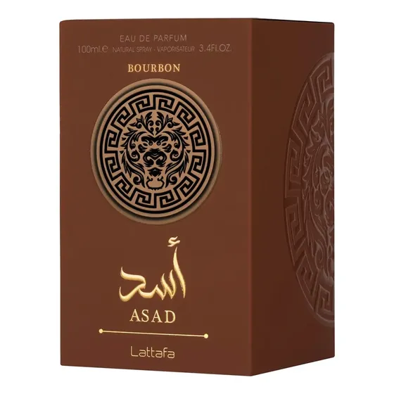 Lattafa Asad Bourbon eau de parfum spray para hombre 100 ml