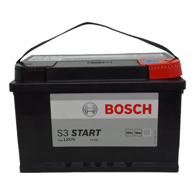 Bateria Bosch Modelo S3 Start 51d 12x75 Peugeot 206 306 307