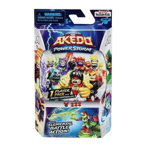Legends Of Akedo Powerstorm Mini Guerrero Al Azar