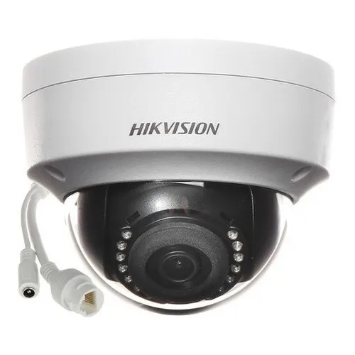 Hikvision Camara Ip Domo 2 Mp 2,8mm Ir20 A 30m Antivandálica DS-2CD1123G0E-I Color Blanco
