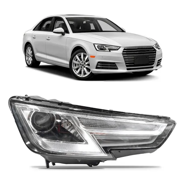Farol Audi A4 2016 A 2019 Elétrico C/ Motor C/ Led