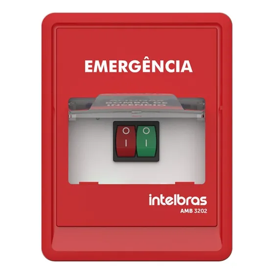 Botoeira Acionador Bomba Incendio Amb 3202 Intelbras