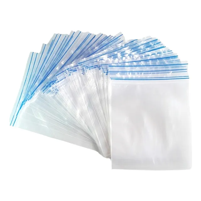 Bolsa Herméticas Resellable Ziploc 20x30 Cm, 100 Unidades