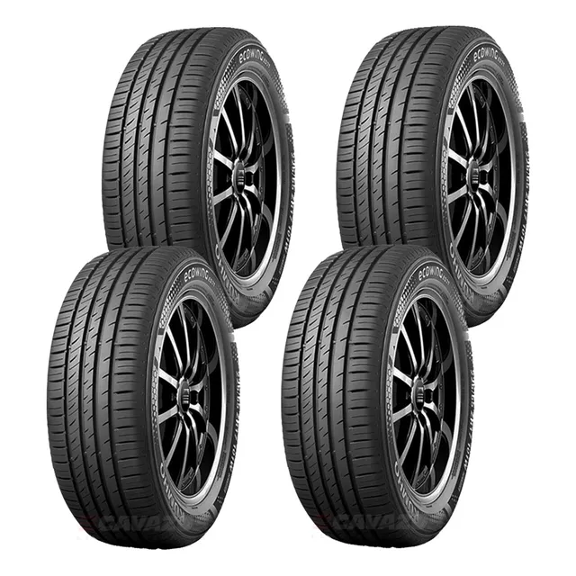 Paquete De 4 Llantas 155/70 R14 Kumho Ecowing Es31 77t