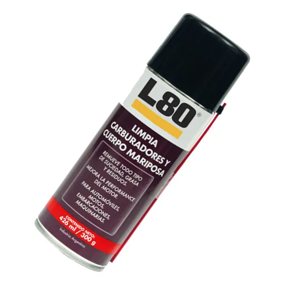 Limpia Carburadores Y Cuerpo Mariposa W80 En Aerosol 426ml