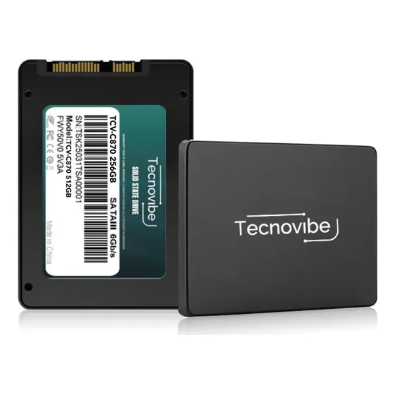 Disco Solido Interno Ssd 256gb Tecnovibe C870 2,5 Sata 3