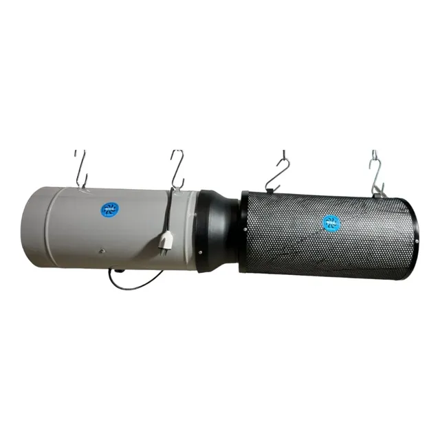 Extractor Xxl Turbo De 10 + Filtro De 50cm P/sala De Cultivo