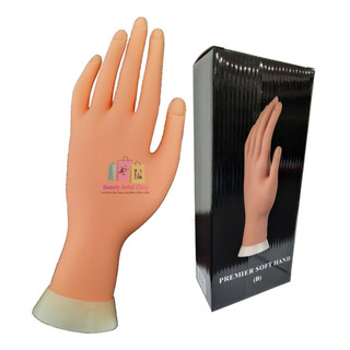 Mano De Goma Para Prácticas De Manicure Mano De Goma Para Prácticas De Manicure