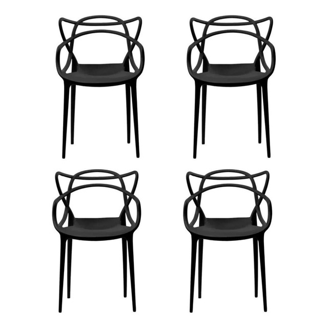 Cadeiras Allegra 4 Unidades Para Exterior Resistente Cadeiras Allegra 4 Unidades Para Exterior Resistente