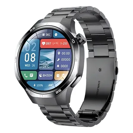 Smartwatch Gt5 Pro Max Relógio Inteligente Nfc Gps+ Pulseira Preto
