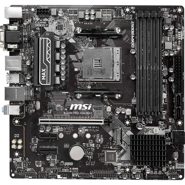 Msi Amd Proseries Ryzen 2 Y 3 Generación Am4 M.2 Usb 3 Ddr