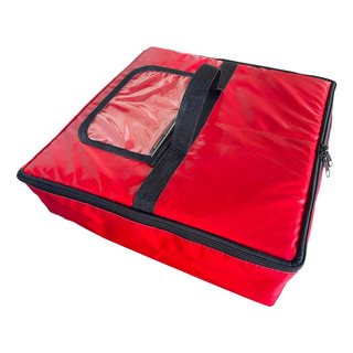 Bolsa Quadrada Térmica De 46cm Para 2 Pizzas Gigantes Bolsa Quadrada Térmica De 46cm Para 2 Pizzas Gigantes